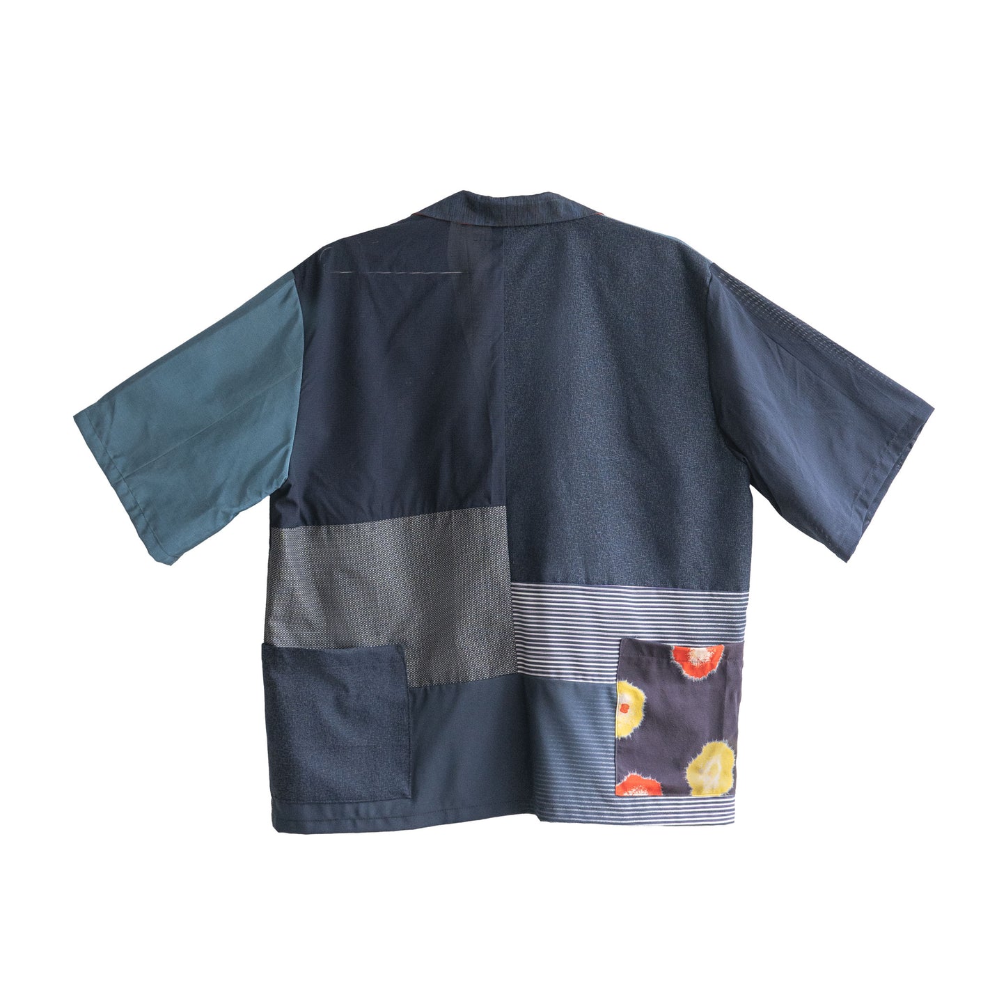 Kimono Working Shirts - Blue 02 L