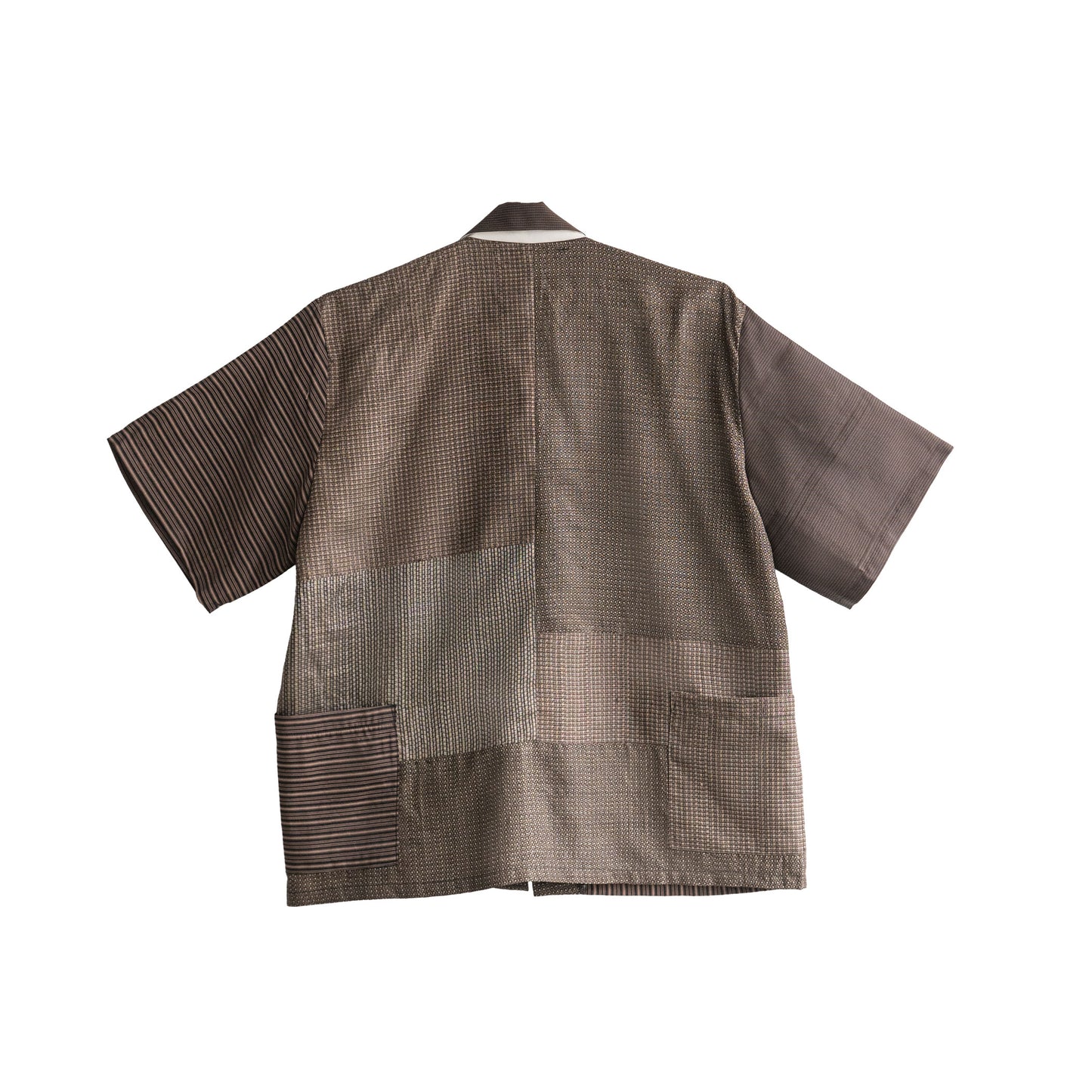 Kimono Working Shirts - Brown 01-2 M