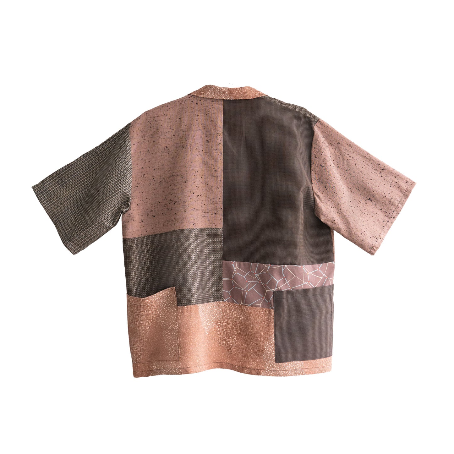 Kimono Working Shirts - Brown 03 L