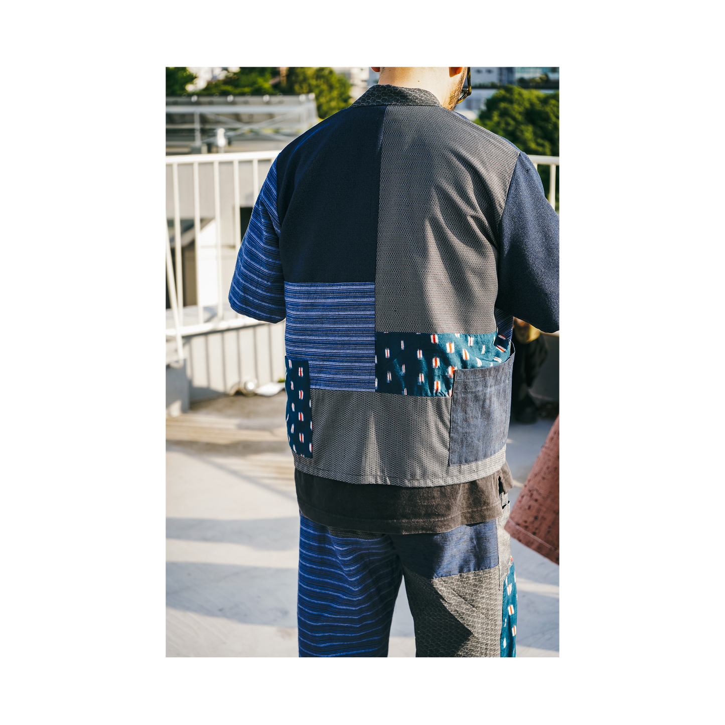 Kimono Working Pants - Blue 01 L