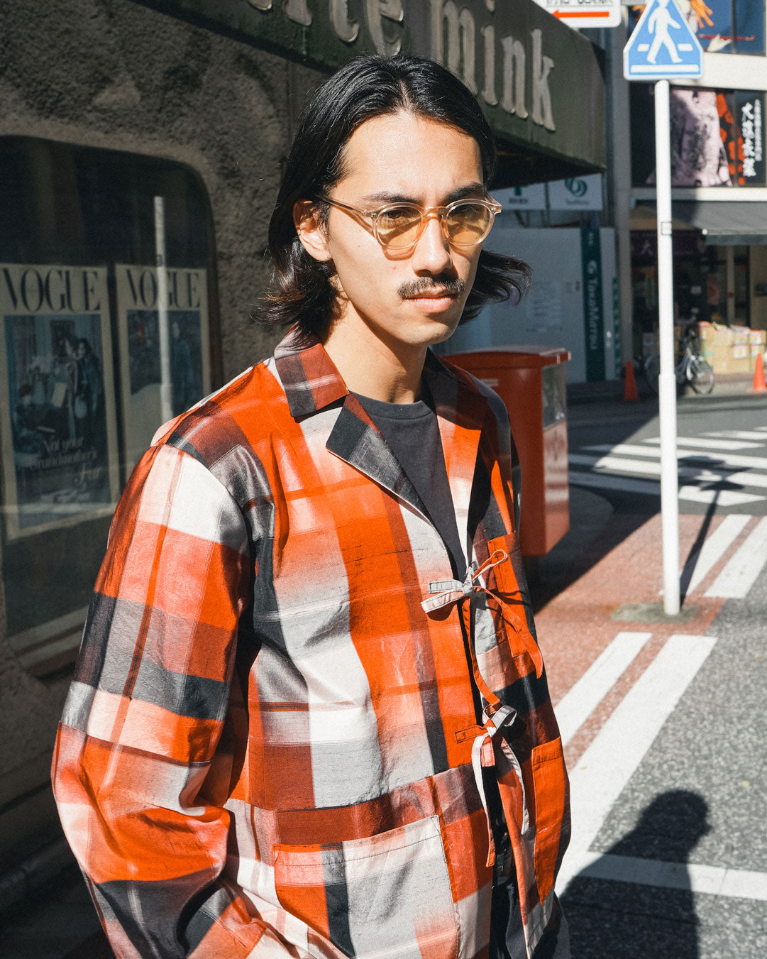Kimono Long Sleeve Shirt - Strawberry 04 M