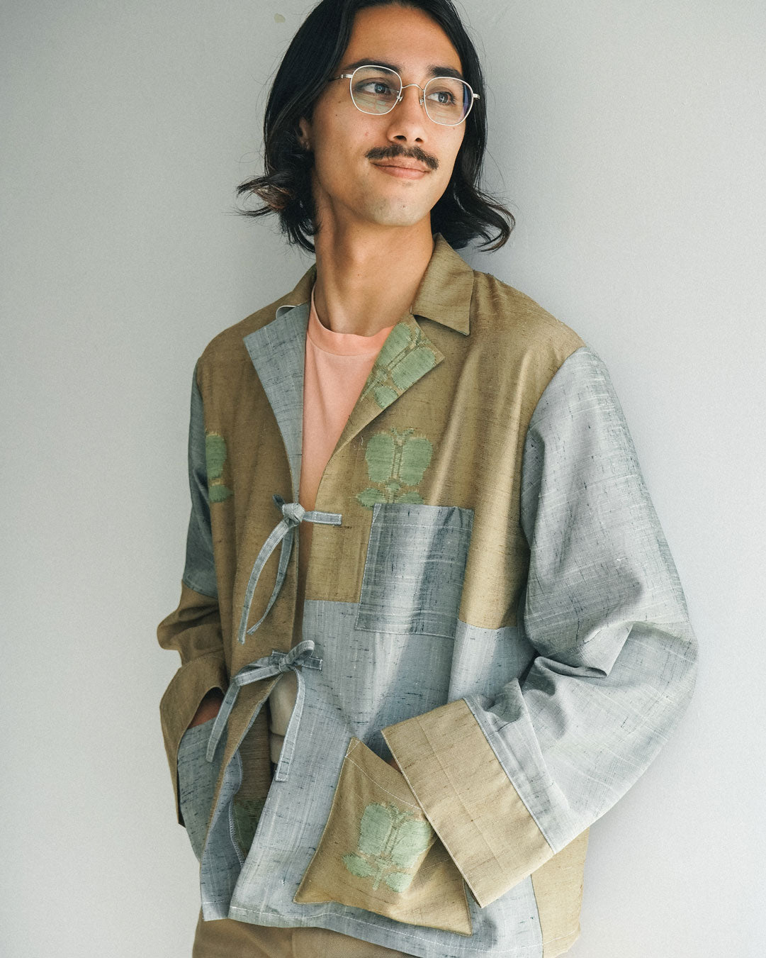 Kimono Long Sleeve Shirt - Kiwi 02 L