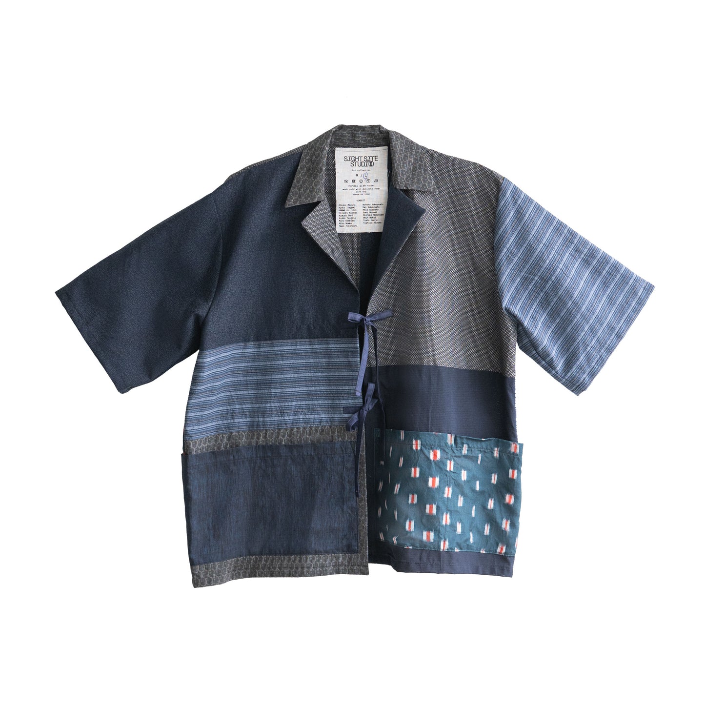 Kimono Working Shirts - Blue 01 L