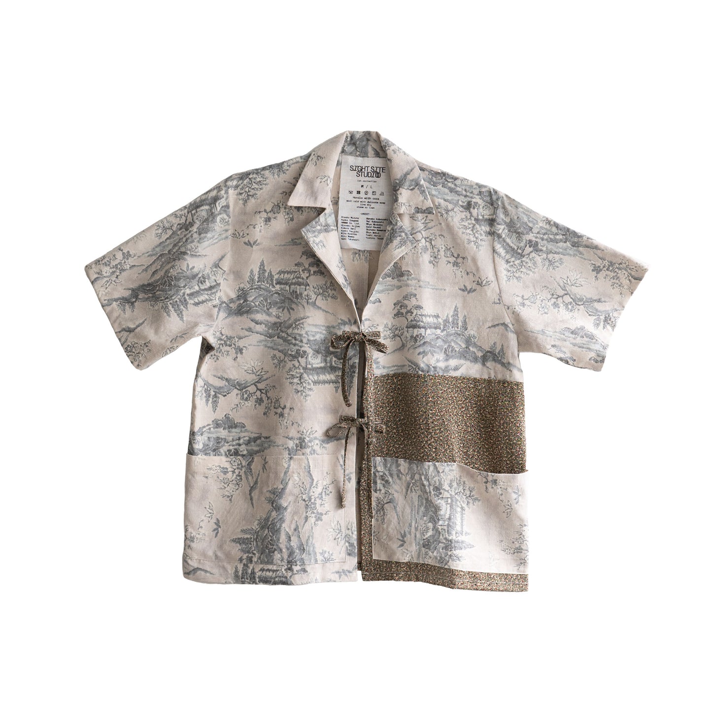 Kimono Working Shirts - Green 06 M