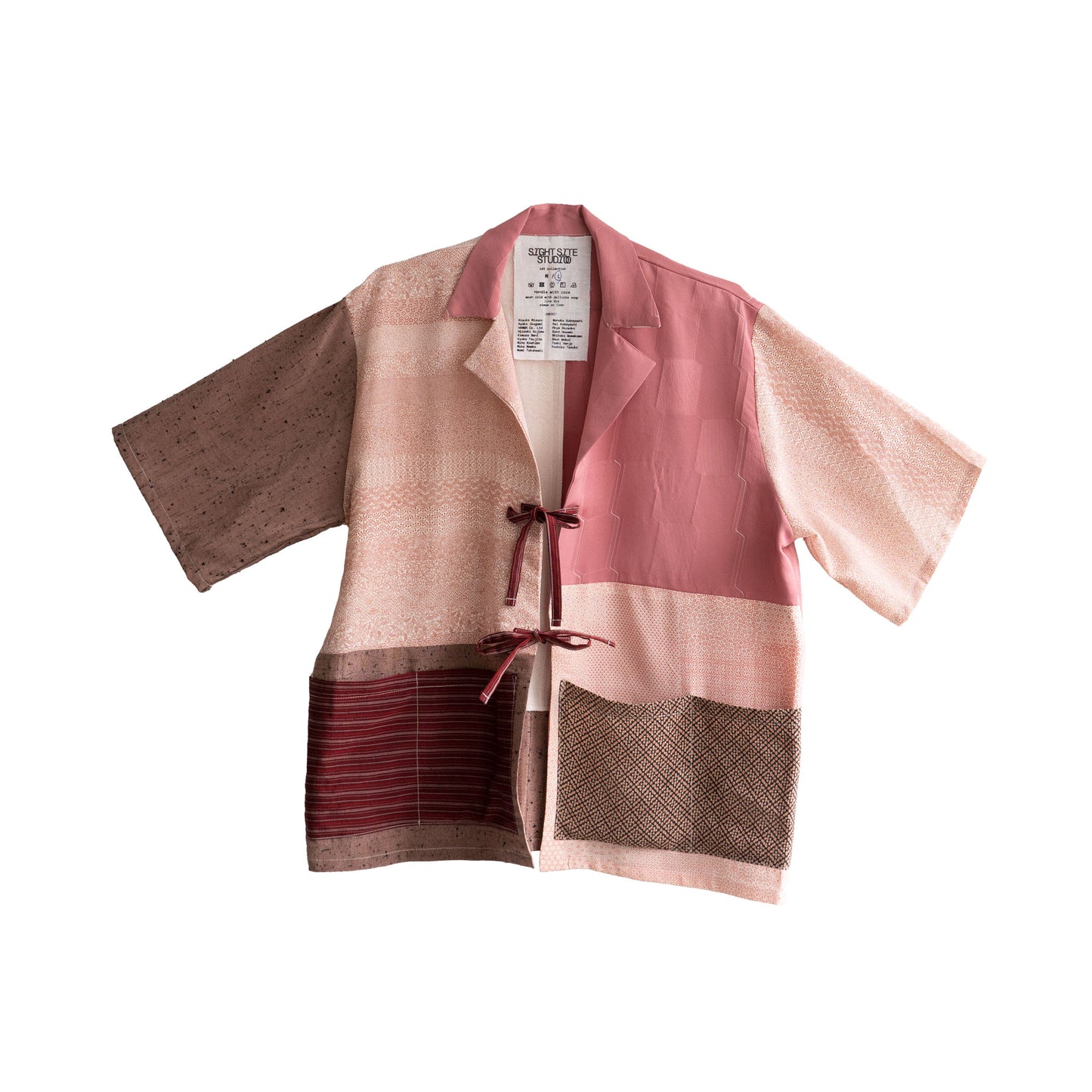 Kimono Working Shirts - Pink 01 L