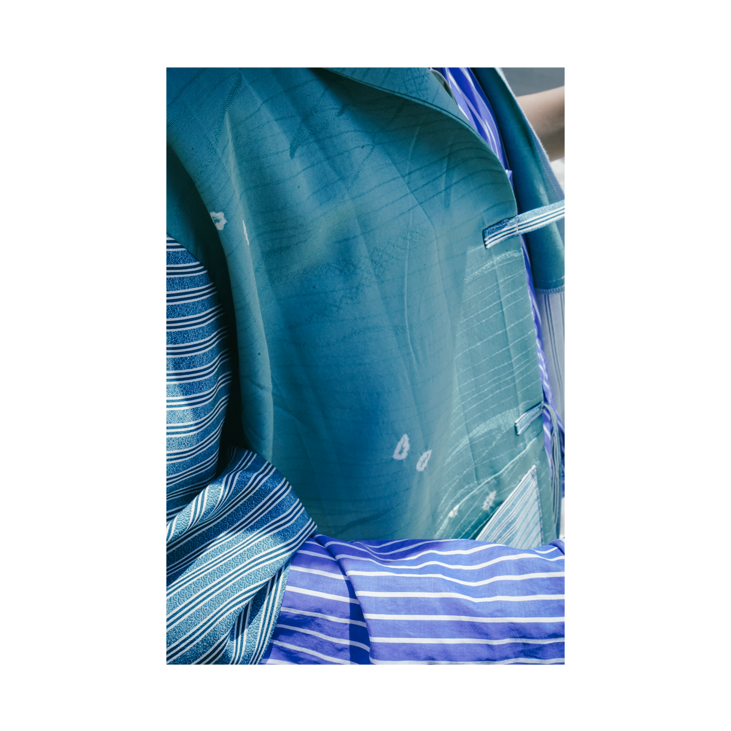 Kimono Working Shirts - Green 02 L
