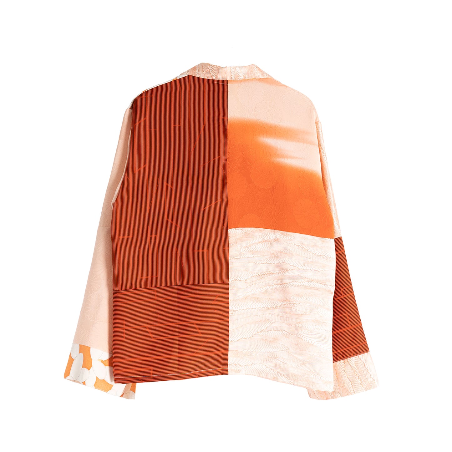 Kimono Long Sleeve Shirt - Peach 02 L