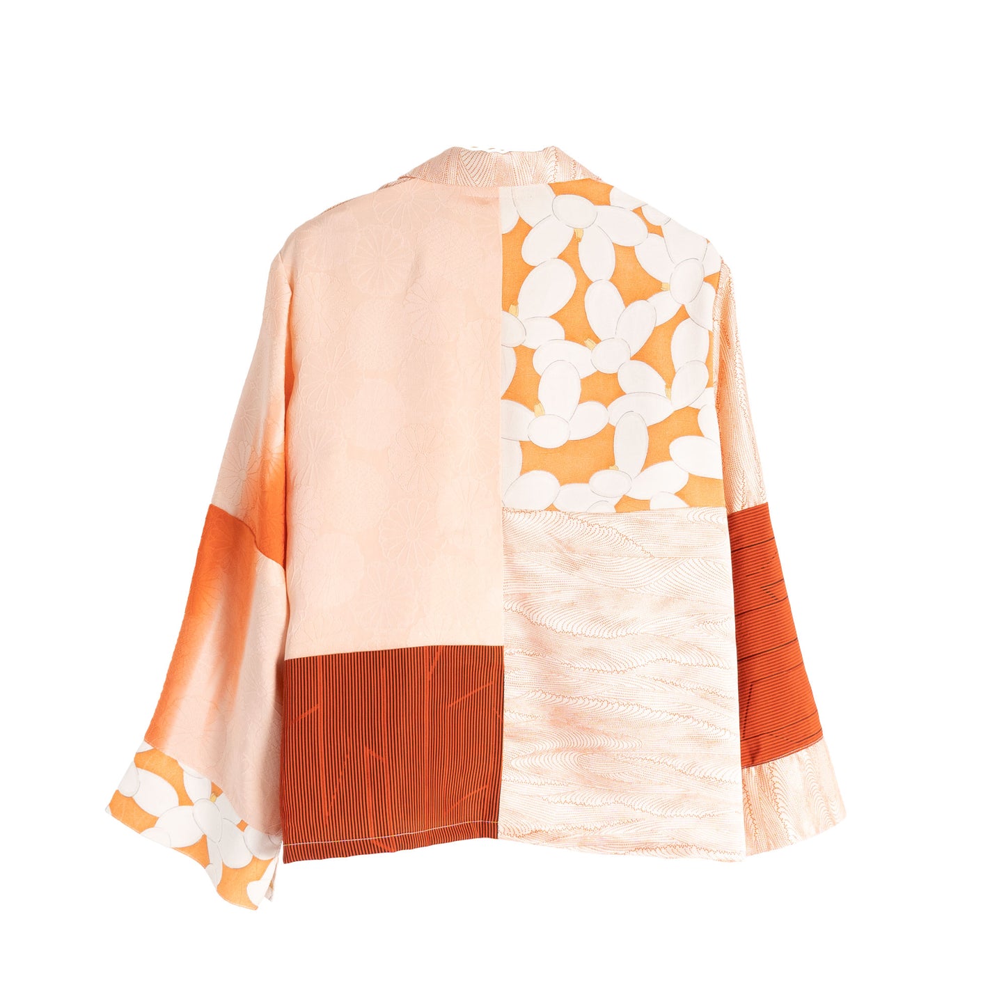 Kimono Long Sleeve Shirt - Peach 02 M