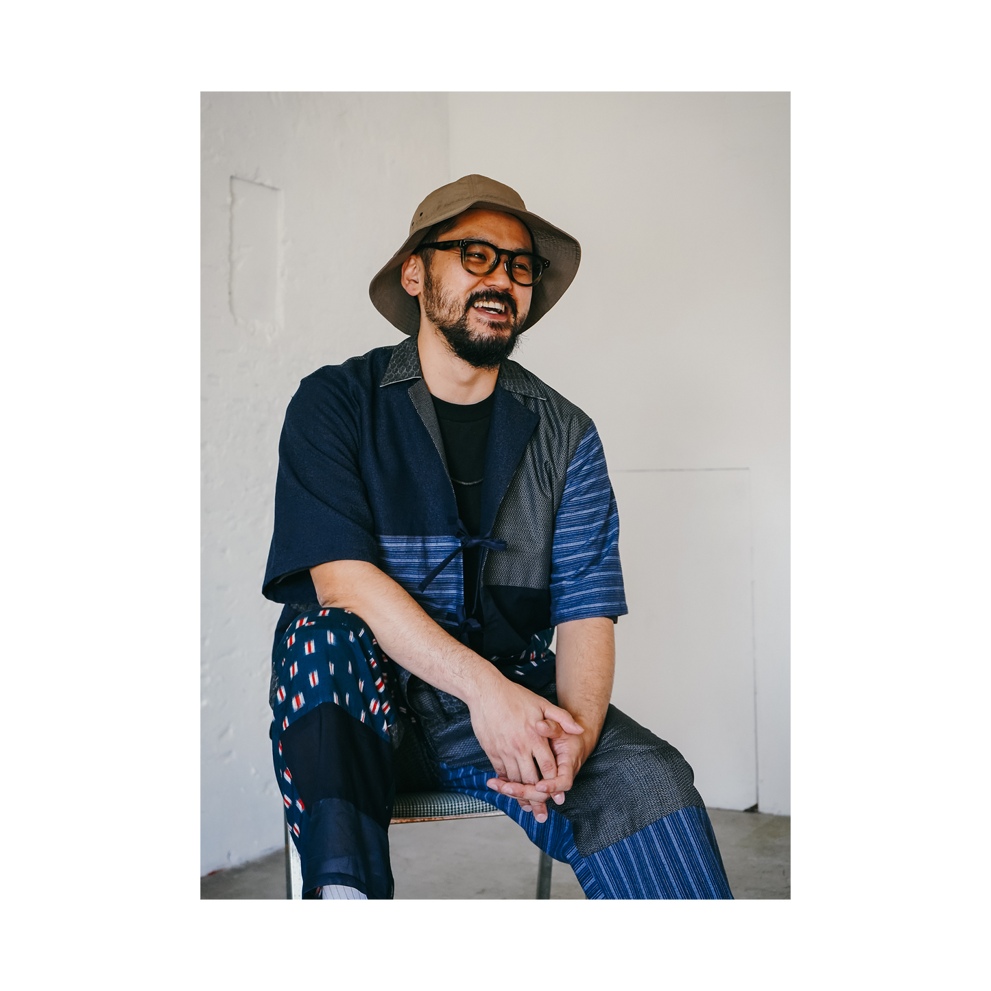 Kimono Working Pants - Blue 01 M