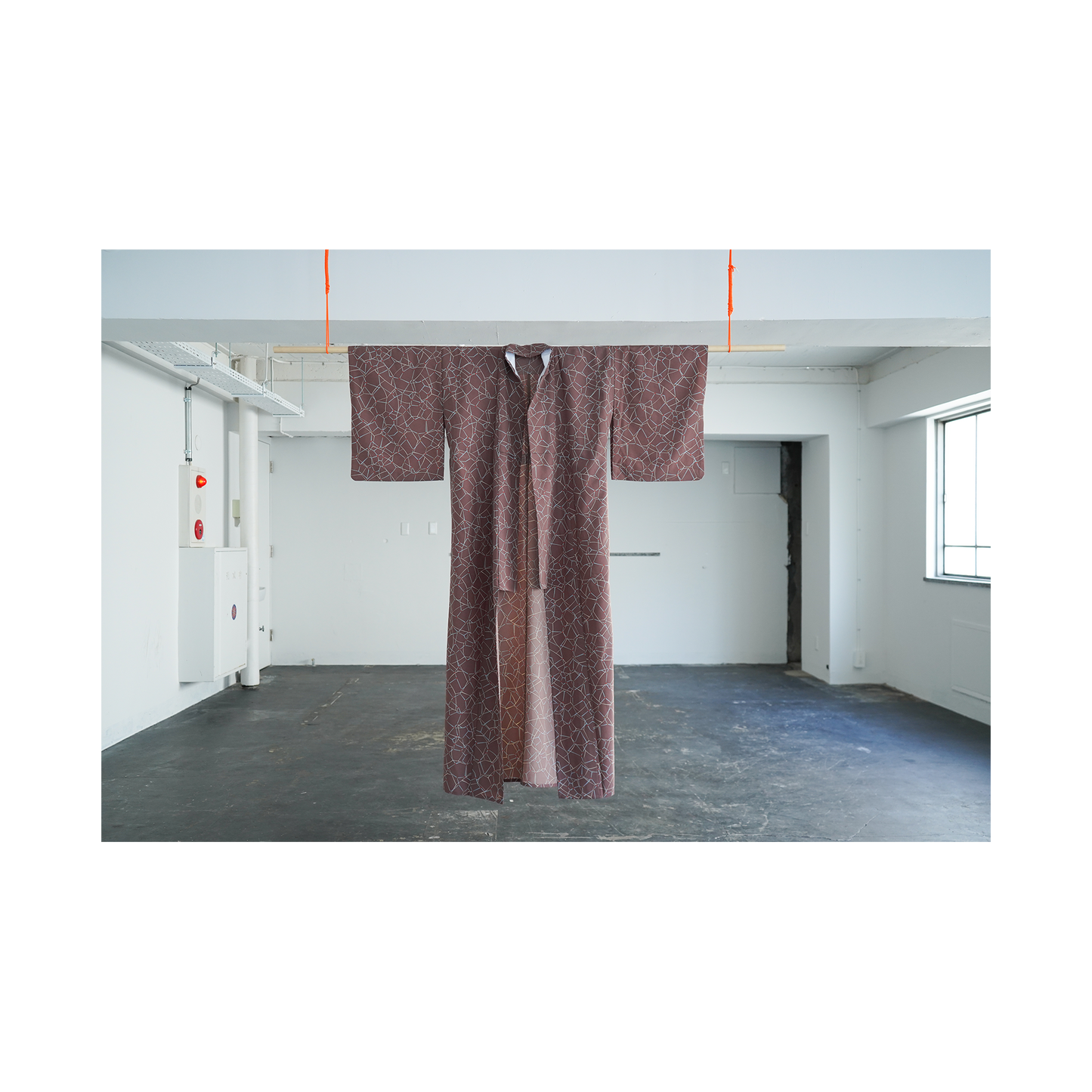 Kimono Working Shirts - Brown 03 L