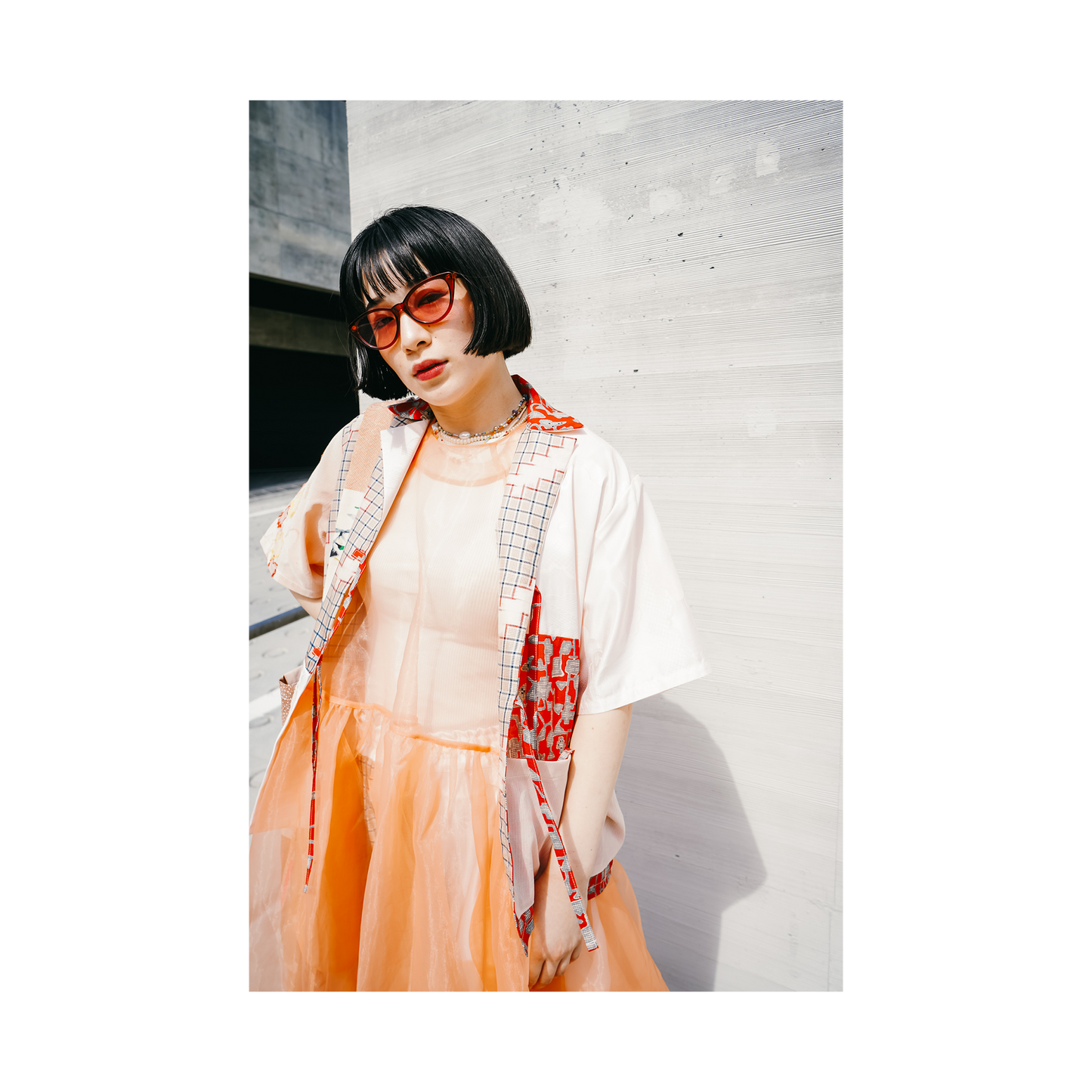 Kimono Working Shirts - Pink 05 L