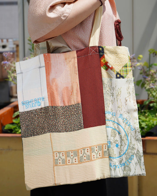 Kimono Patchwork Tote Bag A3-10