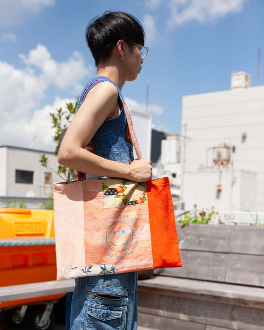 Kimono Patchwork Tote Bag A3-16