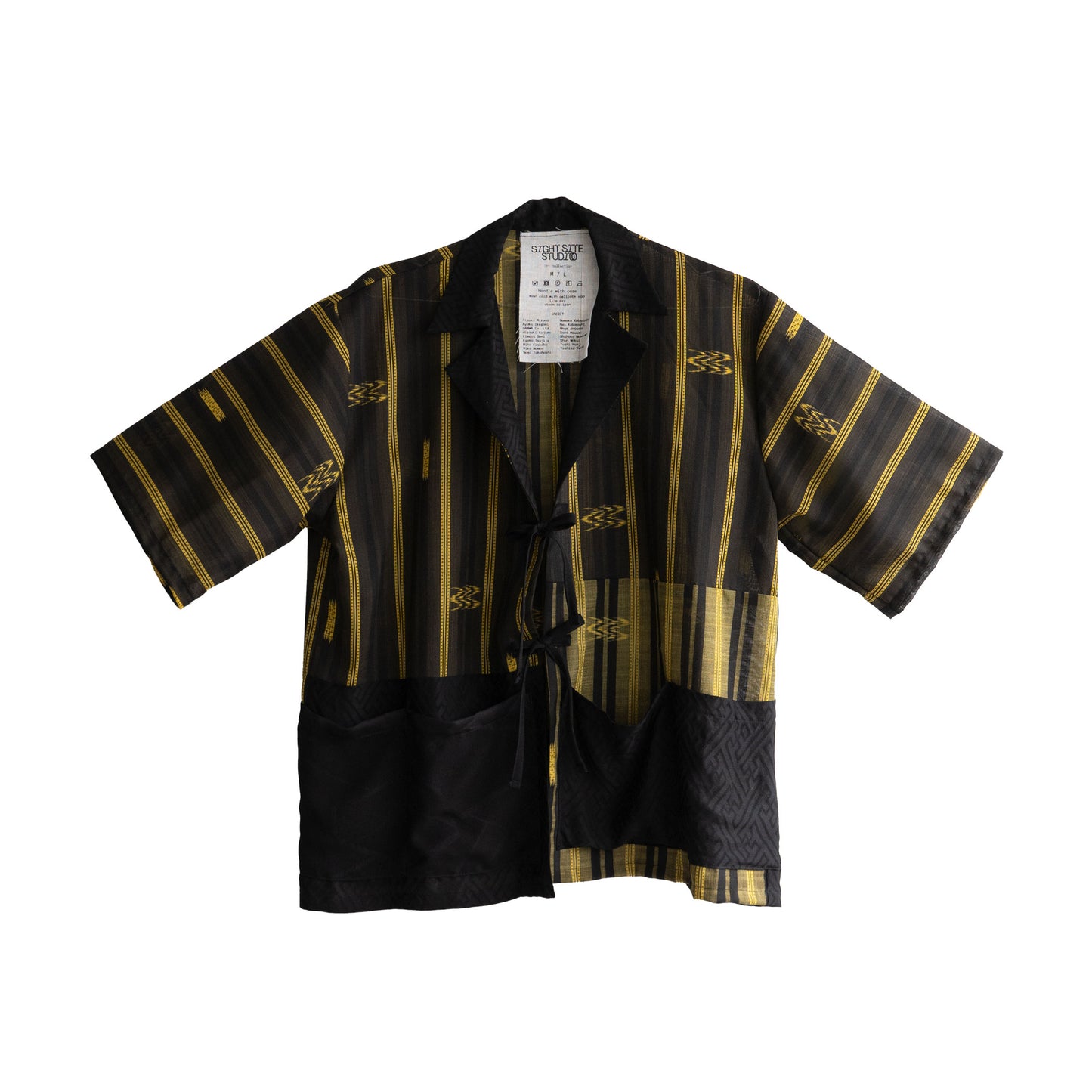 Kimono Working Shirts - Black 04 L