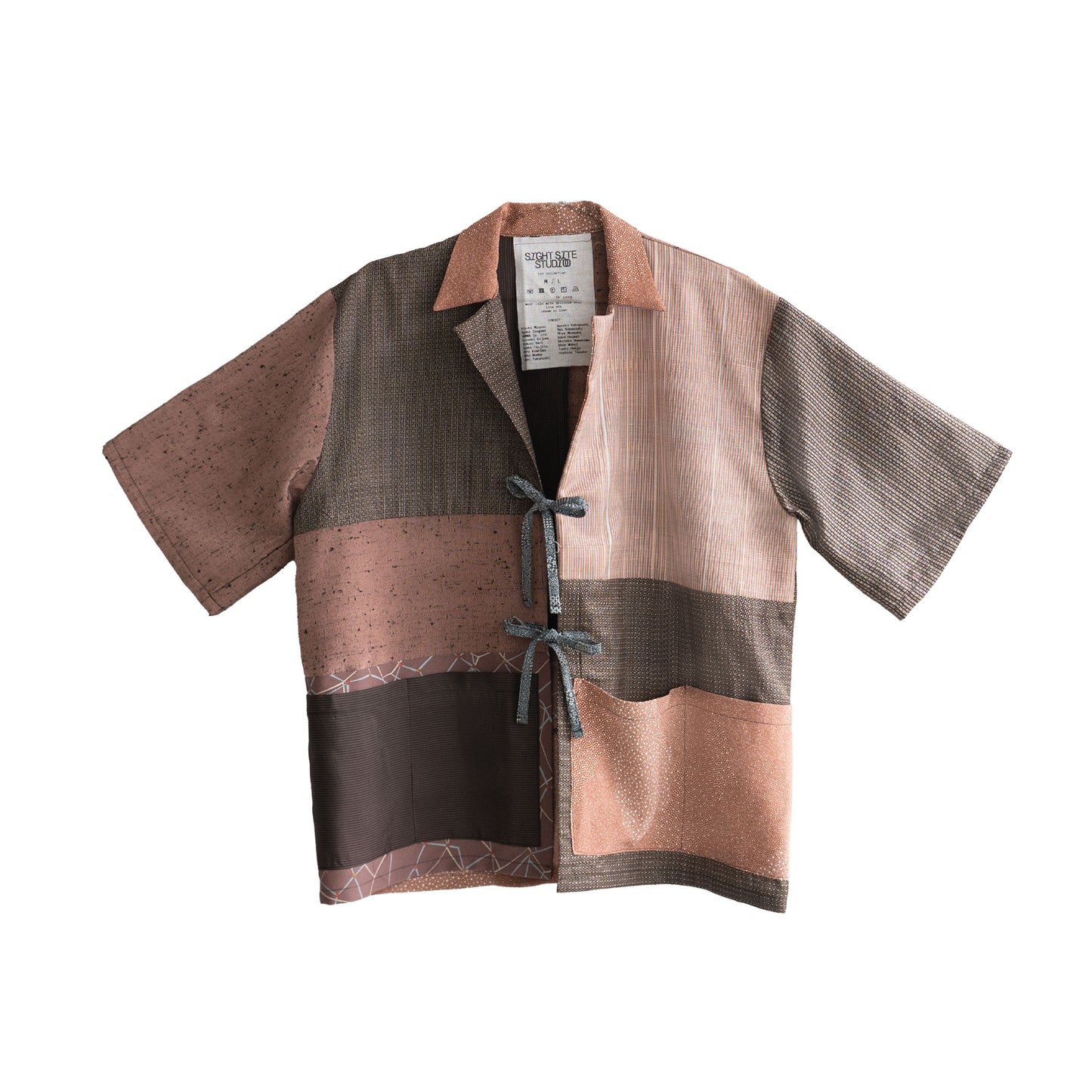 Kimono Working Shirts - Brown 03 L