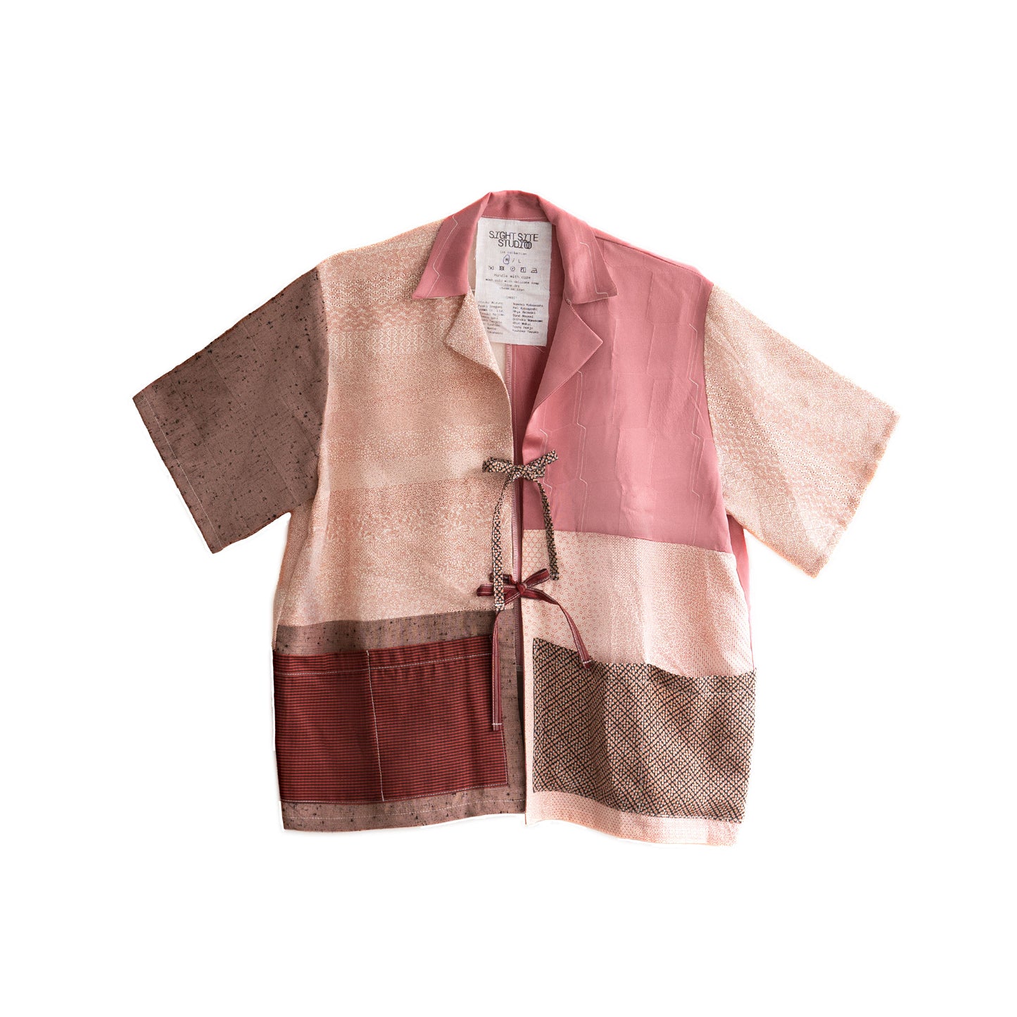 Kimono Working Shirts - Pink 01 M