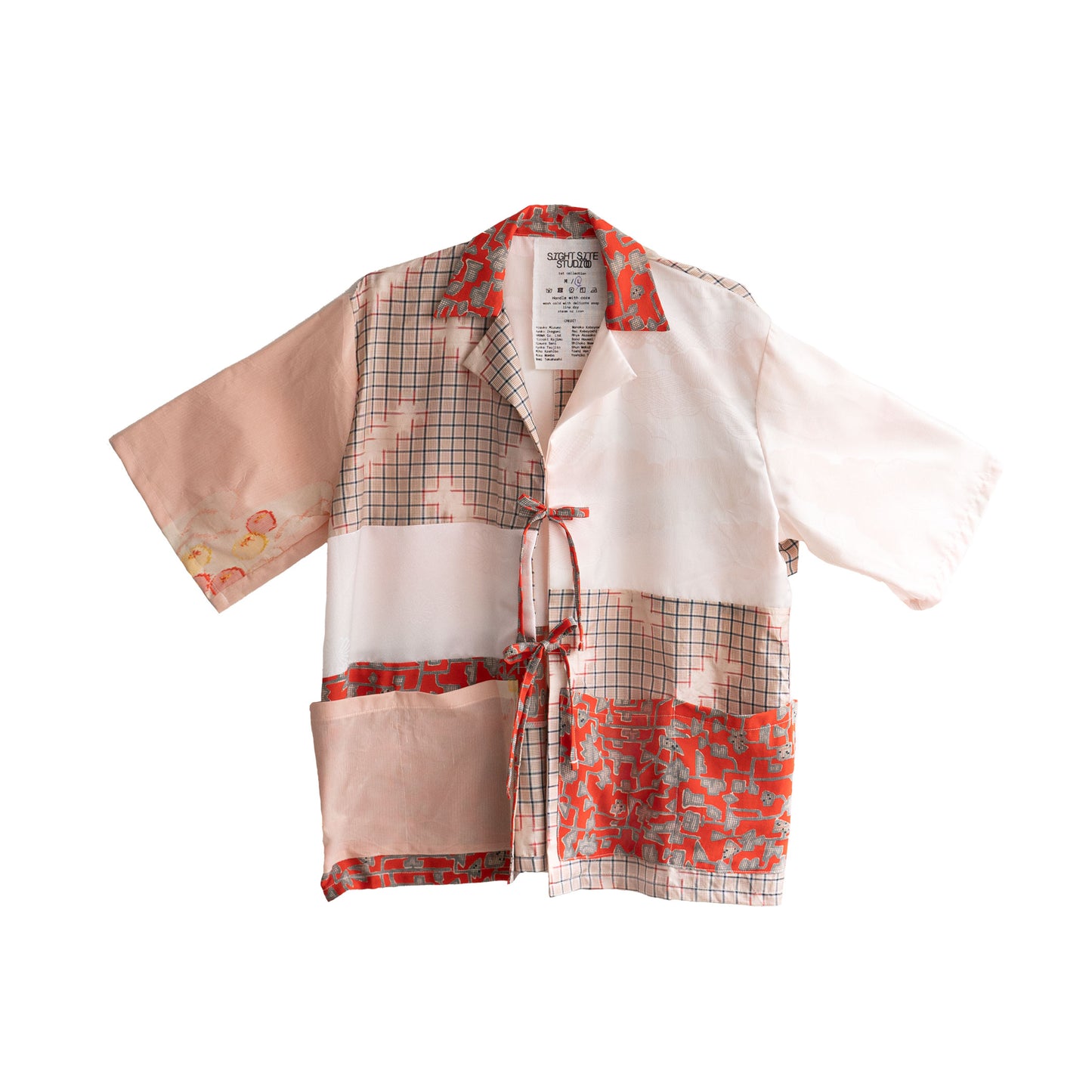 Kimono Working Shirts - Pink 05 L