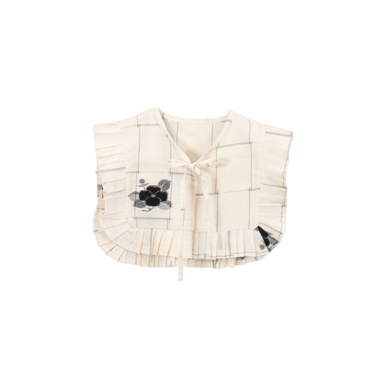 Kimono Pleats Collar Bib - Coco 02