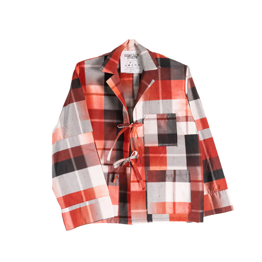 Kimono Long Sleeve Shirt - Strawberry 04 M