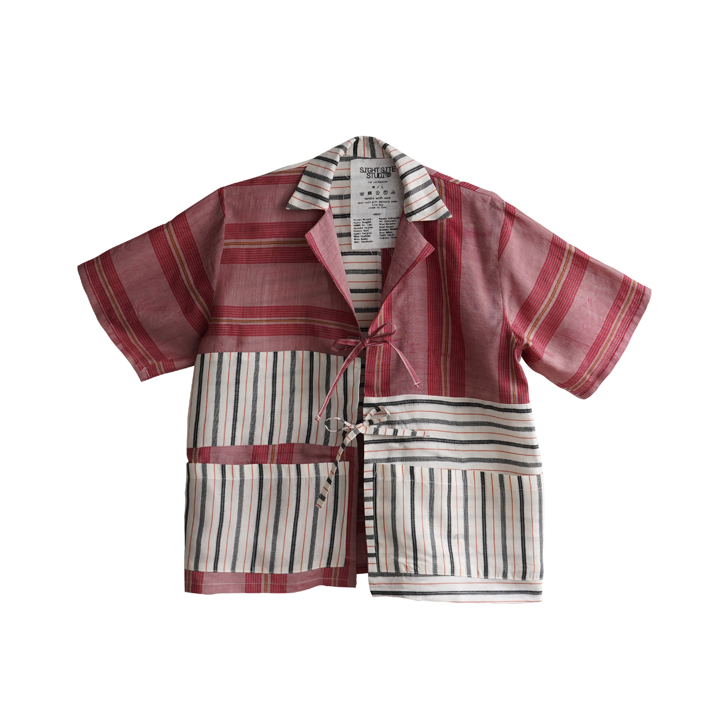 Kimono Working Shirts - Pink 04 M